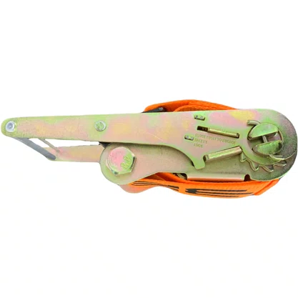 Kit Cinta Catraca Amarracao Laranja 100mm 10t 9m Gancho Flat Bester