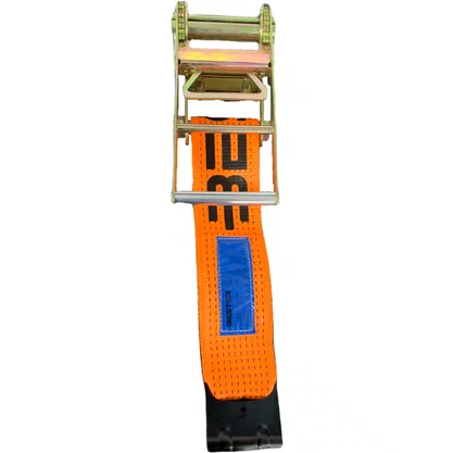 Kit Cinta Catraca Amarracao Laranja 100mm 10t 9m Gancho Flat Bester