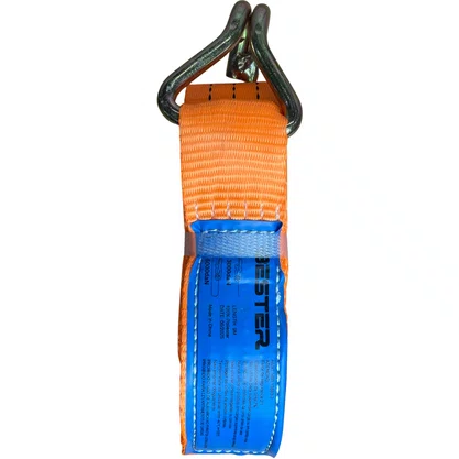 Kit Cinta Catraca Amarracao Laranja 50mm 3t 9m Gancho J Bester