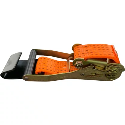 Kit Cinta Catraca Amarracao Laranja 50mm 5t 9m Gancho Flat Bester