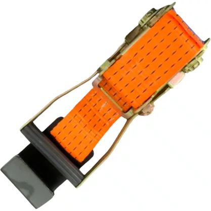 Kit Cinta Catraca Amarracao Laranja 50mm 5t 9m Gancho Flat Bester