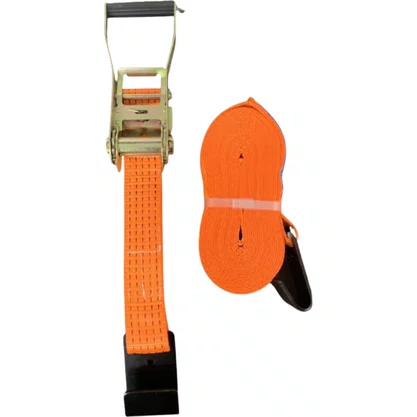 Kit Cinta Catraca Amarracao Laranja 50mm 5t 9m Gancho Flat Bester