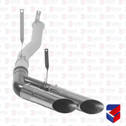 Kit Escapamento Ponteira Dupla Scania NTG LE TB151