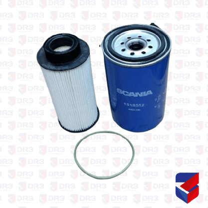 Kit Filtro Scania P G R Euro 5 Racor Diesel 1882576 Original