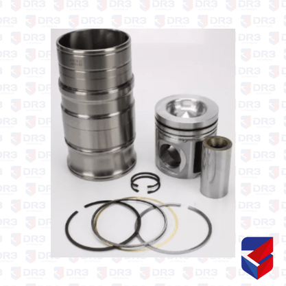 Kit Motor Scania 124 Pistao Aluminio DSC12 550298 K9113 Mahle