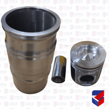 Kit Motor Scania 124 Pistao Aluminio DSC12 550298 K9113 Mahle
