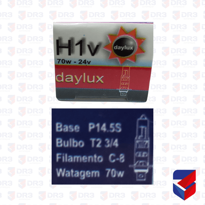 Lampada H1 24V 70W DI-H1-24V