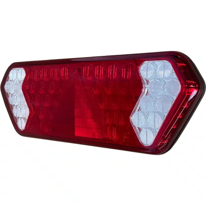Lanterna Carreta Guerra Led LD Lente Acrilico Universal Bester