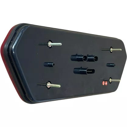 Lanterna Carreta Guerra Led LD Lente Acrilico Universal Bester