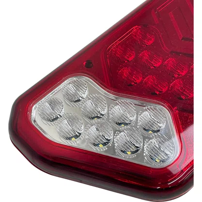 Lanterna Carreta Guerra LED LD Lente Plastico 40849 Multilight