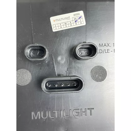 Lanterna Carreta Guerra LED LD Lente Plastico 40849 Multilight