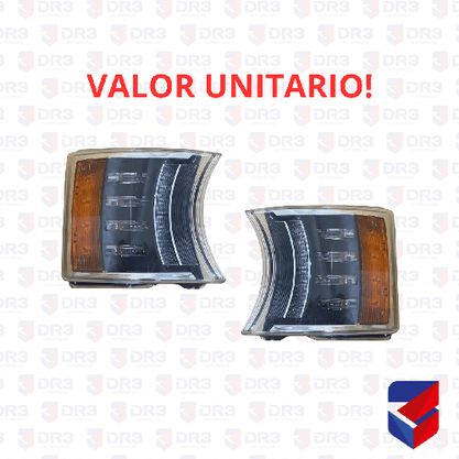 Lanterna Pisca Dianteira Scania S5 V8 LED PU1475 L2016 Gauer