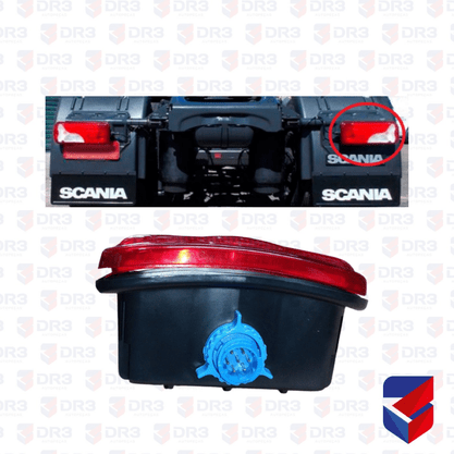 Lanterna Traseira Botinha Scania S4 P G R Botinha LD Gauer