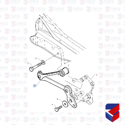 Limitador Basculamento Cabine Scania R S5 Euro 5