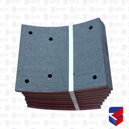 Lona de Freio Frum 2203E L227 TH164 Vermelha