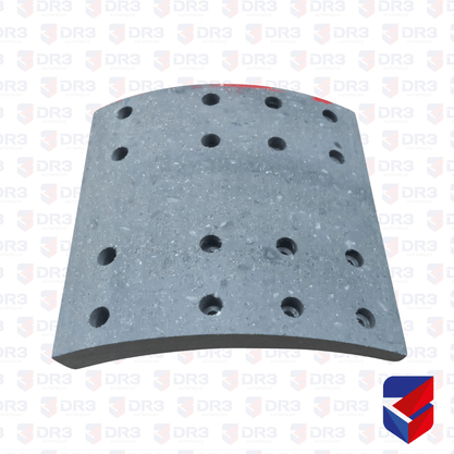 Lona de Freio TH204 DC333 2202E L636 CA33 Vermelha