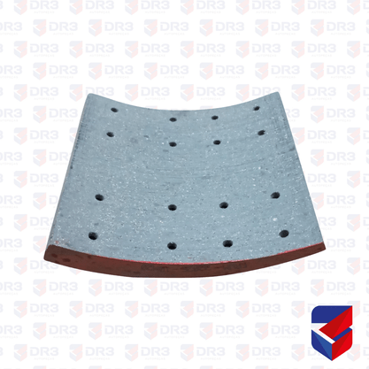 Lona de Freio TH204 DC333 2202E L636 CA33 Vermelha