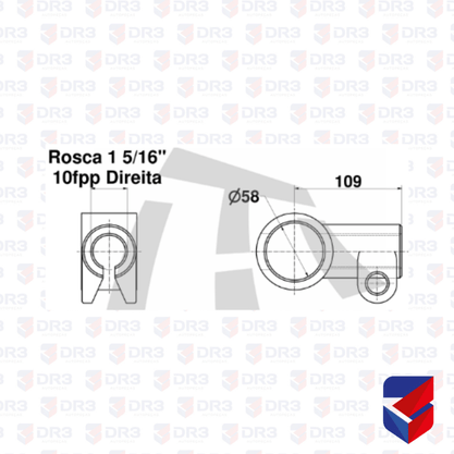 Luva Braco Tensor Regulavel Randon Facchini LD 19110 OL0440