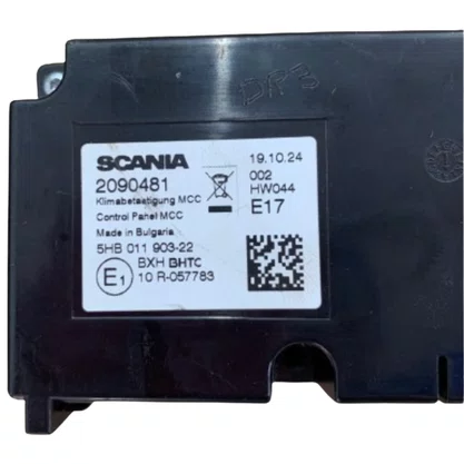 Painel Controle Ar Condicionado Scania NTG 2090481 Original
