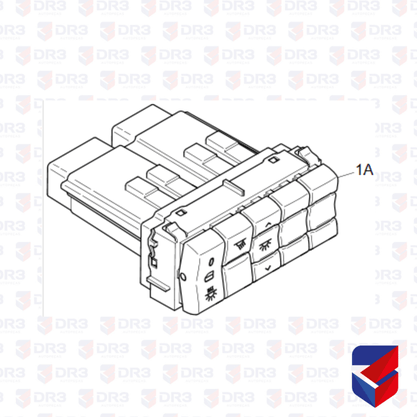 Painel Controle Iluminacao Interna Scania NTG 2595735