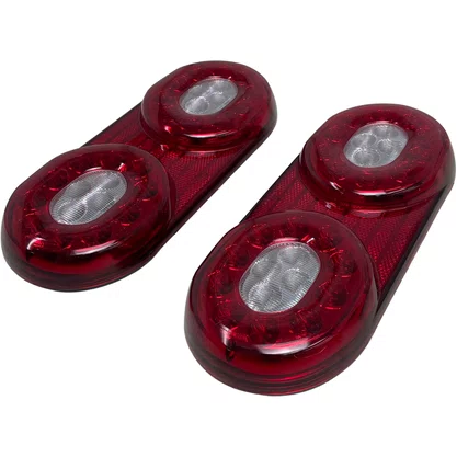 Par Lanterna Carreta Universal LED 24v Ambos Lados Multilight