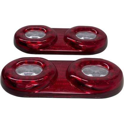 Par Lanterna Carreta Universal LED 24v Ambos Lados Multilight