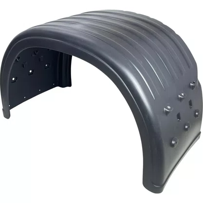 Paralama Tracao Scania Super Envolvente Plastico Preto Original