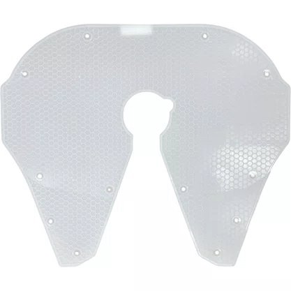 Protetor Quinta Roda Jost Maxion Branco Moderna Fabbof