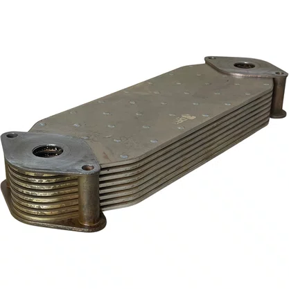 Radiador Oleo Motor Scania S4 P G R NTG 8 Aletas Original