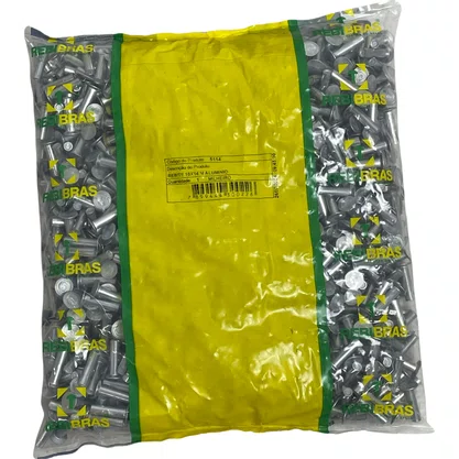 Rebite Lona De Freio Carreta Rebibras 10x14 1000 Und Redibras