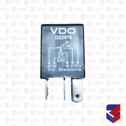 Rele Mini Auxiliar 24V 5/10A 5 Pino 415002039R D22078
