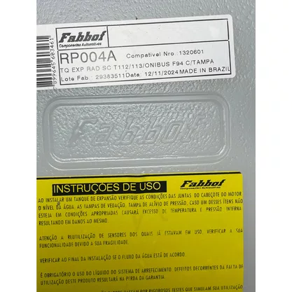 Reservatorio Agua Scania 112/113 Bicudo RP004A 1320601