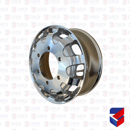 Roda Aluminio 17,50 X 6,00 New Speed Dianteira Cubo Menor