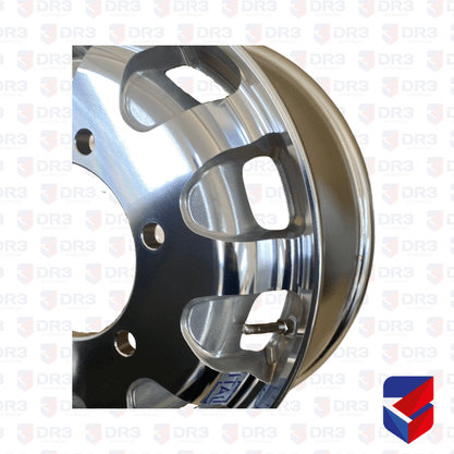 Roda Aluminio 17,50 X 6,00 New Speed Dianteira Cubo Menor