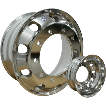 Roda Aluminio 22,5x8,25 Dianteiro Traseiro GT2 Borda Larga Ital