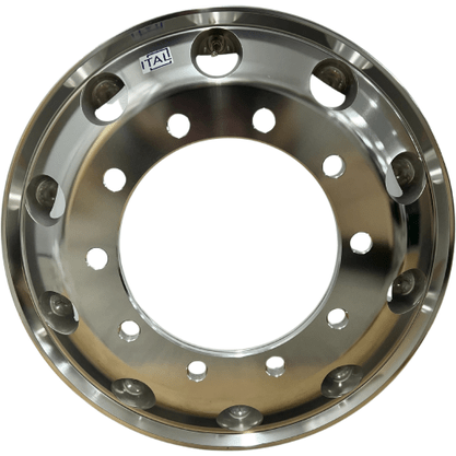 Roda Aluminio 22,5x8,25 Dianteiro Traseiro GT2 Borda Larga Ital