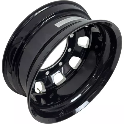 Roda Aluminio 22,5x8,25 Dianteiro Traseiro Preta Bester