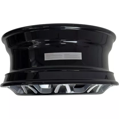 Roda Aluminio 22,5x8,25 Dianteiro Traseiro Preta Bester