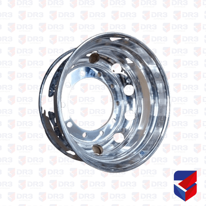 Roda Aluminio R22,5x8,25 10Furos Forjada Polida Alcoa