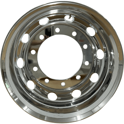 Roda Aluminio 22,5x8,25 Dianteiro Borda Larga Roadline