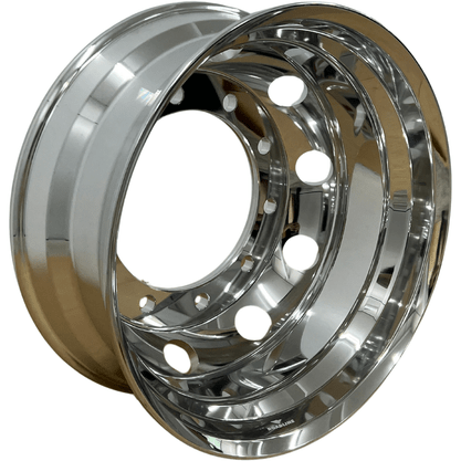 Roda Aluminio 22,5x8,25 Dianteiro Borda Larga Roadline