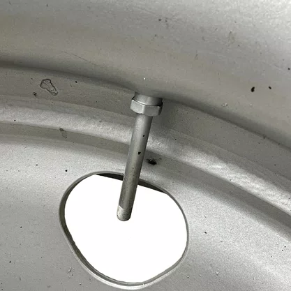 Roda Ferro Disco 22,5x8,25 10 Furos Usada