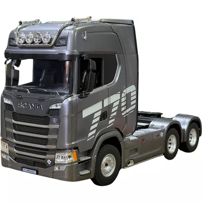Caminhao Scania 770 S V8 Truck Controle Remoto Cinza Bester
