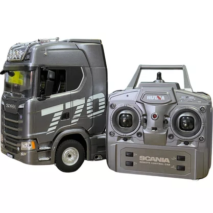 Caminhao Scania 770 S V8 Truck Controle Remoto Cinza Bester