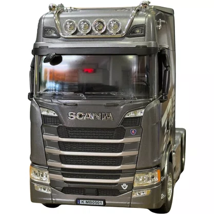 Caminhao Scania 770 S V8 Truck Controle Remoto Cinza Bester