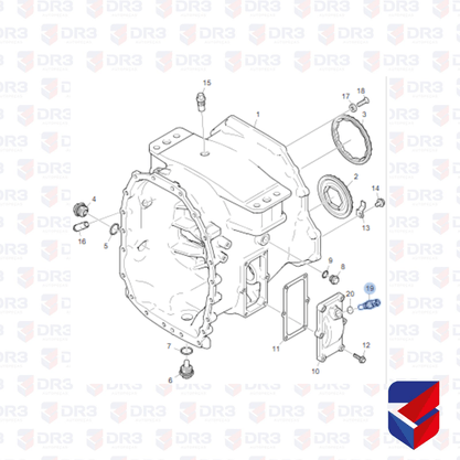Sensor Rotacao Caixa Cambio GRS905 Scania 1888075
