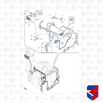 Sensor Temperatura Arla Scania NTG Euro 6 2604683