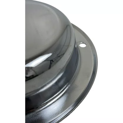 Tampa Cubo Roda Cromada Randon 4 Furos Pequena C073