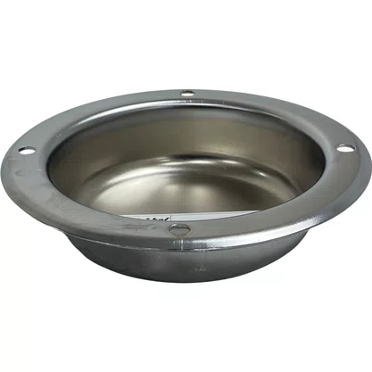 Tampa Cubo Roda Cromada Randon 4 Furos Pequena C073