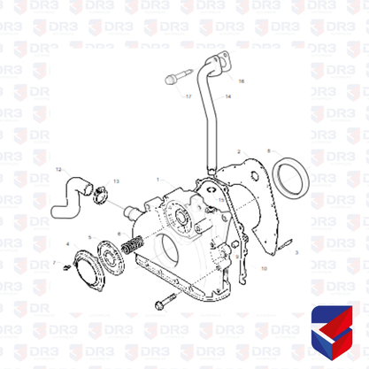 Tampa Dianteira Motor Scania S4 1861705 1503816 Original